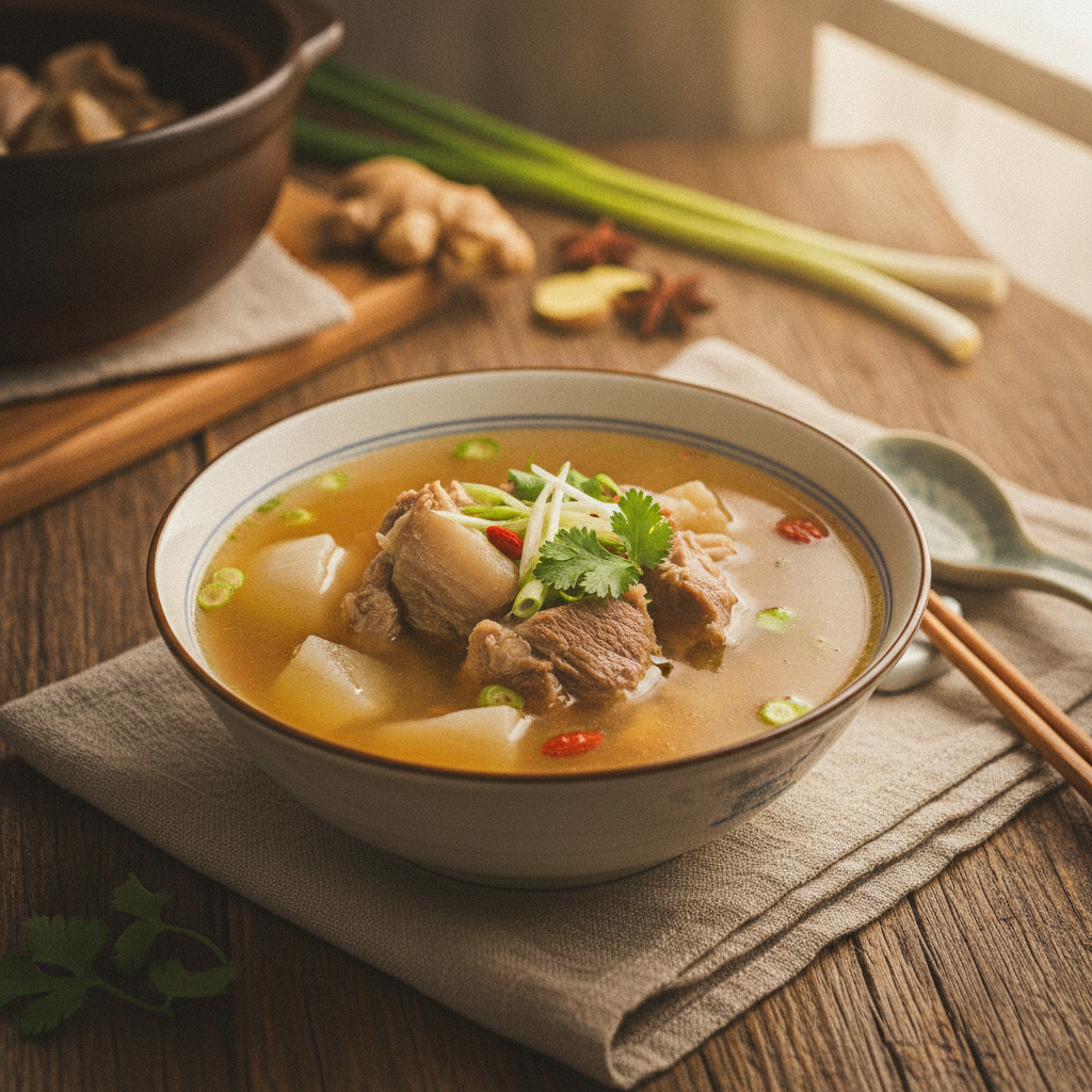 清炖羊肉怎么做才清亮 - 美食菜谱封面图