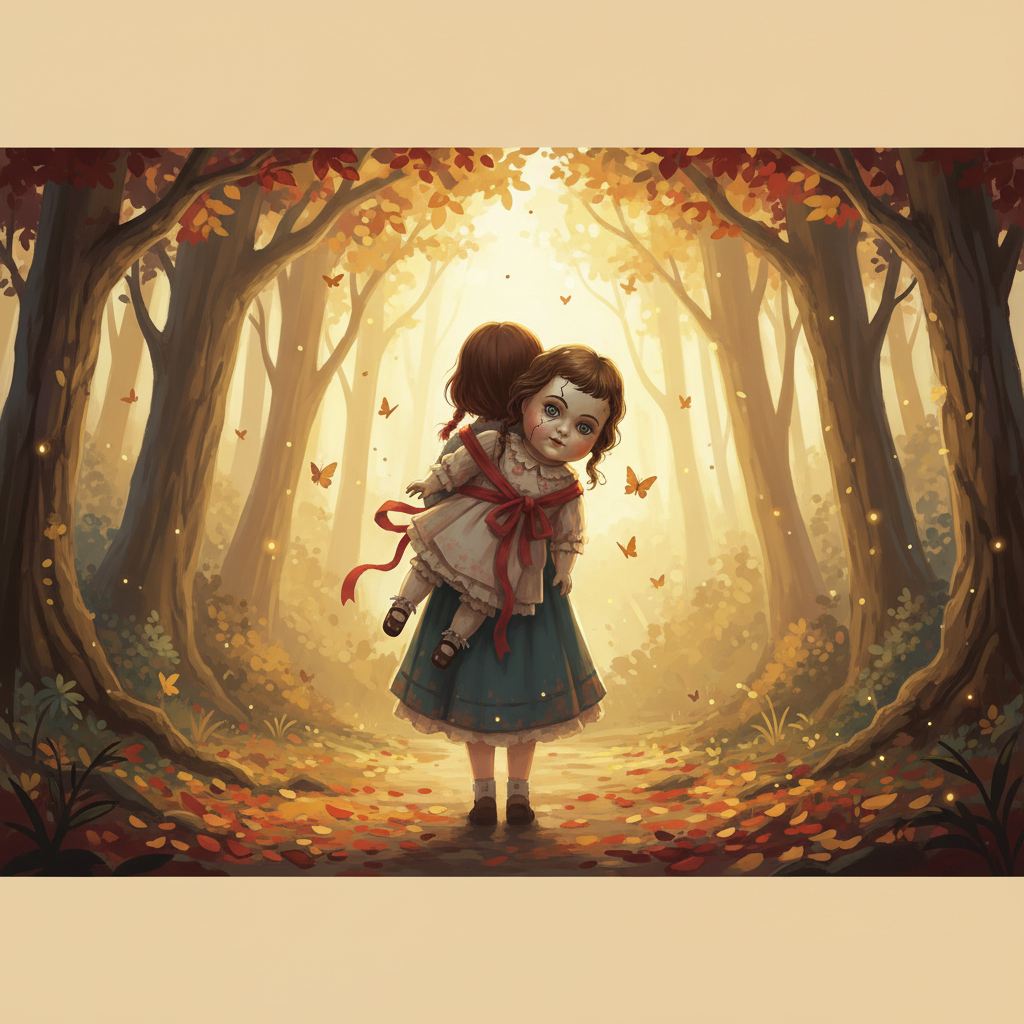 妹妹背着洋娃娃恐怖真相揭秘：告诉你妹妹背着洋娃娃怎么恐怖