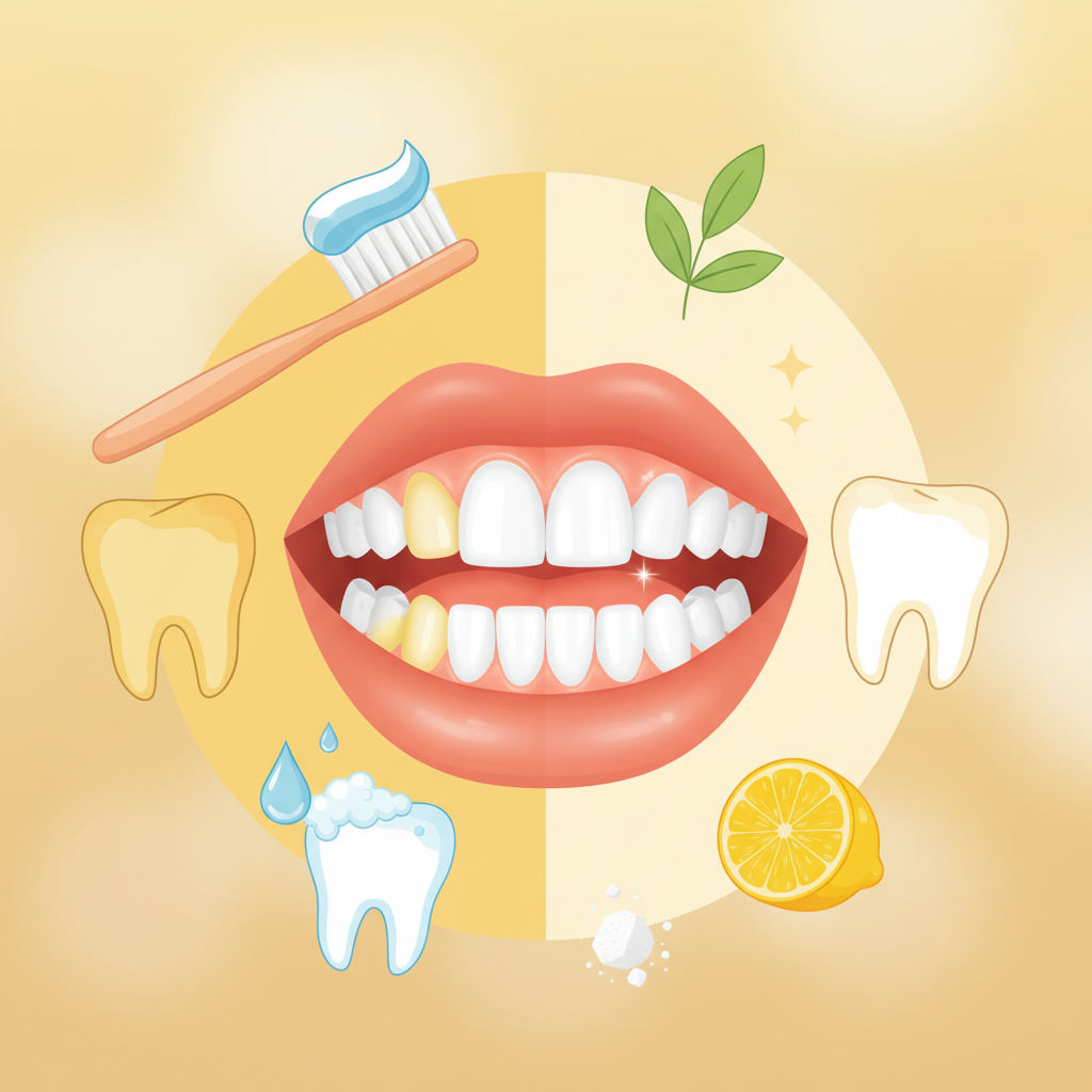 牙黄太尴尬？教你怎么去黄牙，还有怎么去黄牙渍小窍门快收好