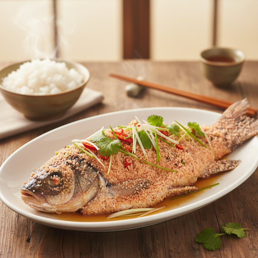 草鱼怎么做好吃？粉蒸草鱼怎么做好吃？掌握这几招，鲜嫩无腥味 - 美食菜谱封面图