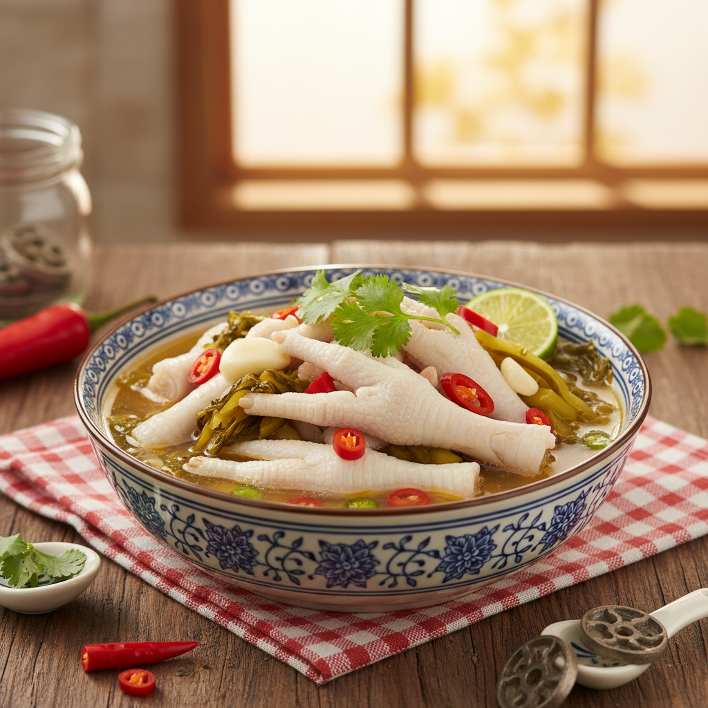 掌握4个诀窍教你怎样做泡椒凤爪更好吃，家庭怎样制作泡椒凤爪全攻略 - 美食菜谱封面图