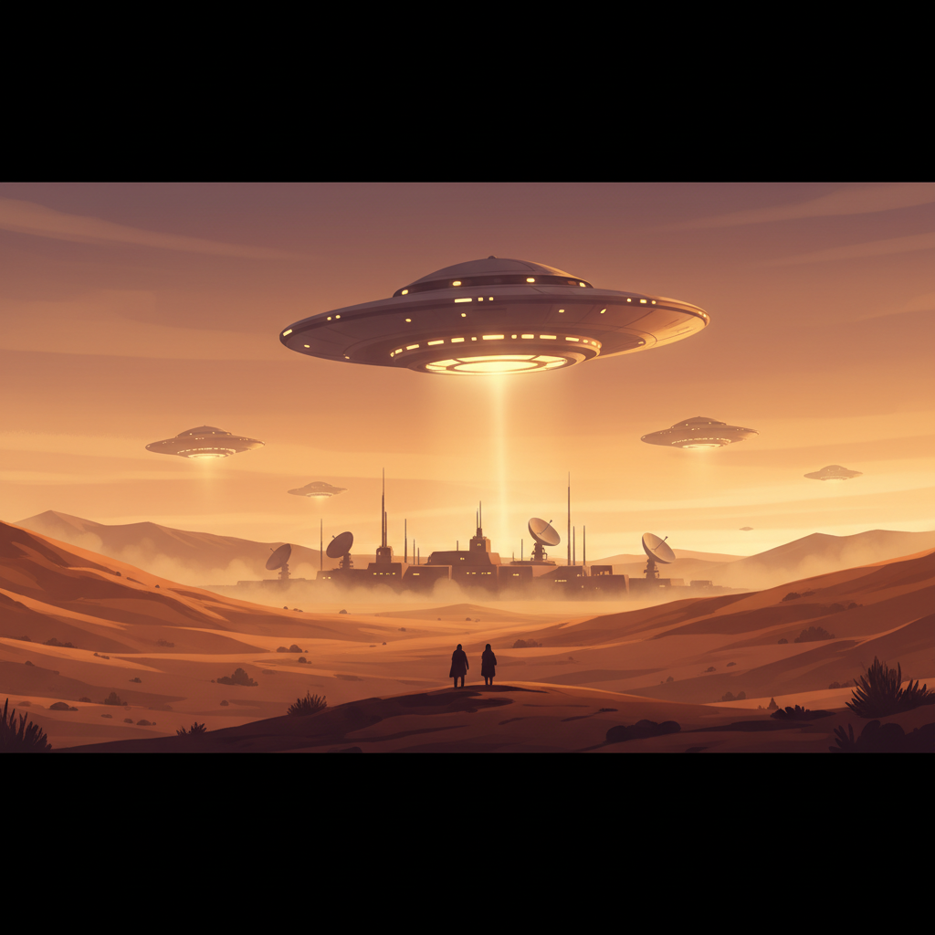 51区真相探秘：内华达沙漠中的绝密往事与外星传说 - 生活百科封面图