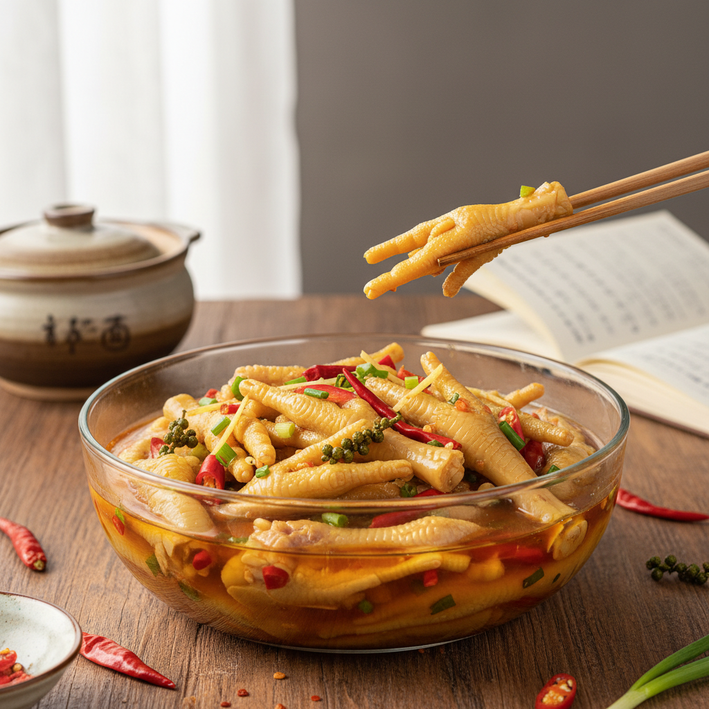 泡椒凤爪最正宗做法详解：从视频教程到家常秘籍 - 美食菜谱封面图