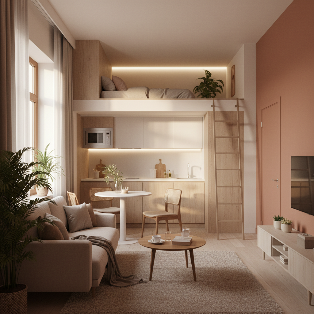 30平米小户型装修效果图怎么选？先看30平米小户型布局图 - 家居装修封面图