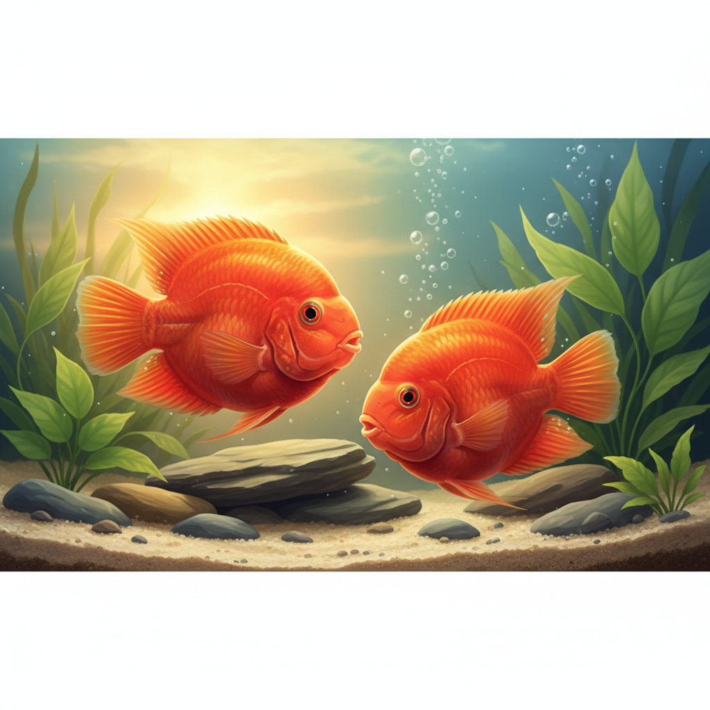 鹦鹉鱼繁殖前的征兆有哪些？教你5招看懂信号轻松搞定鹦鹉鱼繁殖 - 宠物饲养封面图