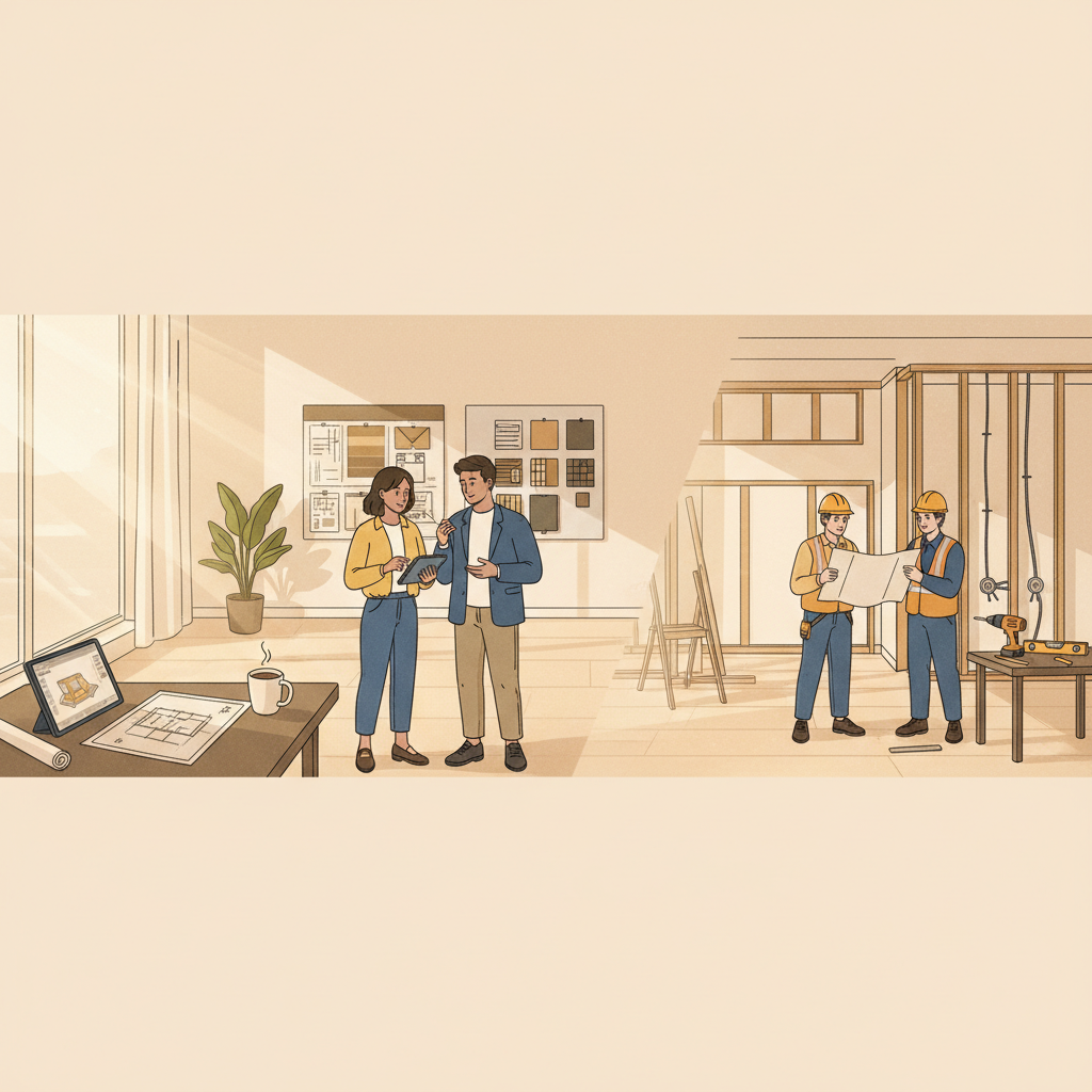 深度解析房屋装修设计师：从空间规划到工程落地的专业全旅程 - 家居装修封面图