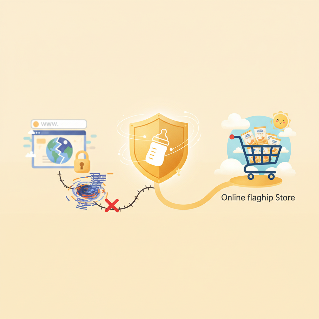 施恩奶粉官网怎么成了卖域名的？去施恩奶粉官网旗舰店避坑必看