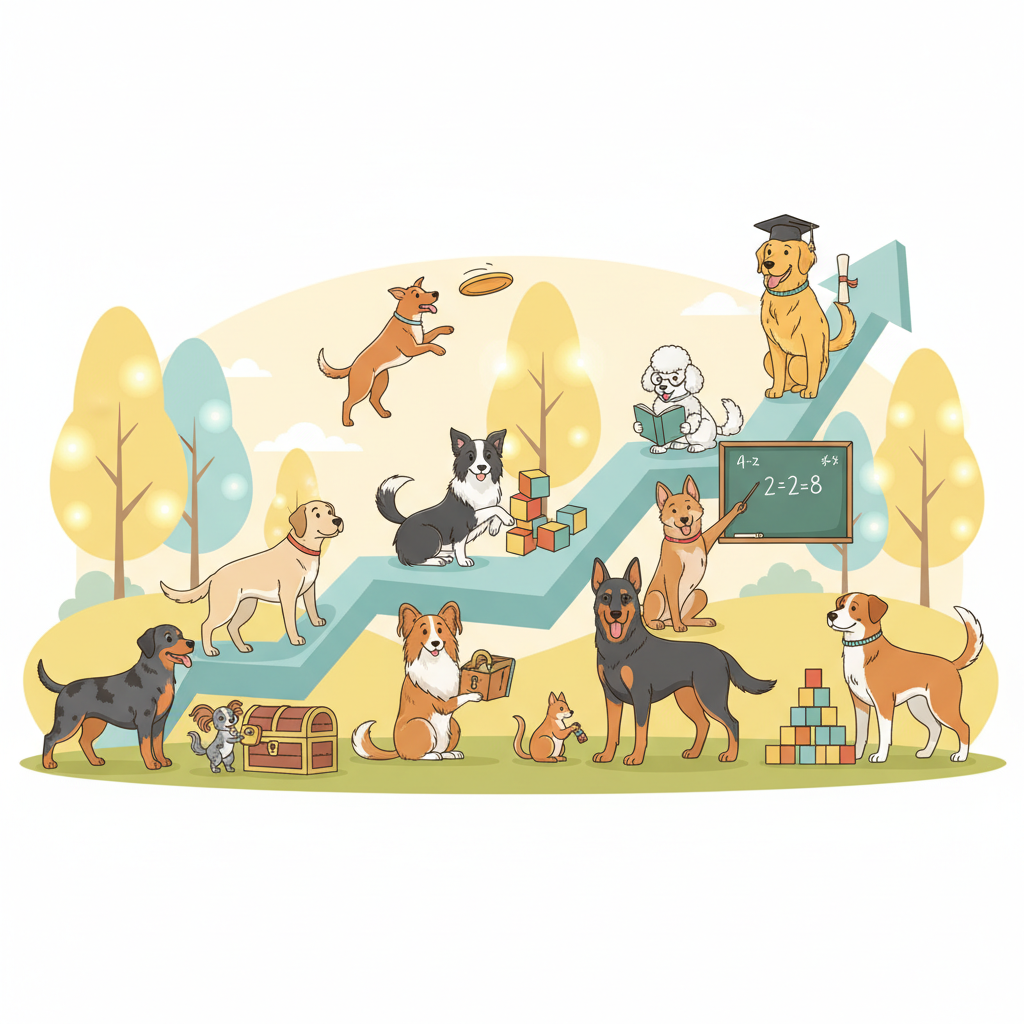 宠物狗智商排名一览表：这10种狗狗谁才是真正的学霸？ - 宠物饲养封面图