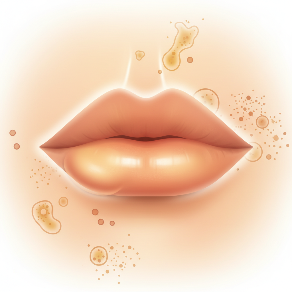 嘴唇无痛肿大别以为是上火，肉芽肿性唇炎如何治疗才不反复？ - 健康养生封面图