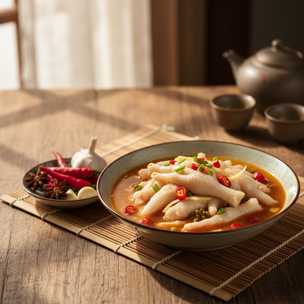 泡椒凤爪最正宗做法？ - 美食菜谱封面图