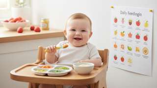 八个月宝宝辅食怎么加？这份八个月宝宝辅食食谱一天安排表收好