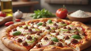 披萨怎么做家庭做法？牛肉披萨怎么做家庭做法详解，比外卖还好吃