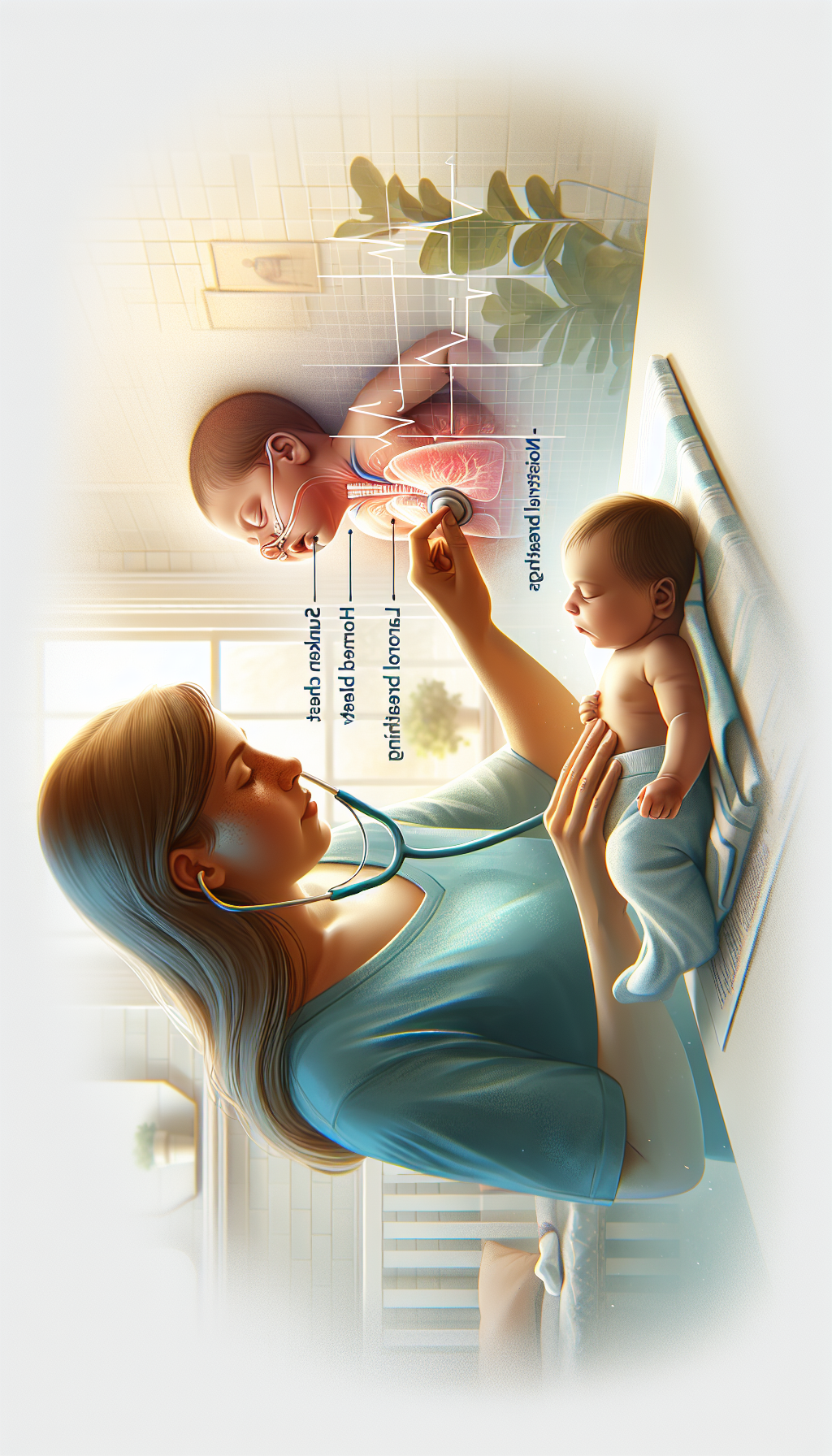 宝宝咳嗽呼吸费力胸凹陷观察