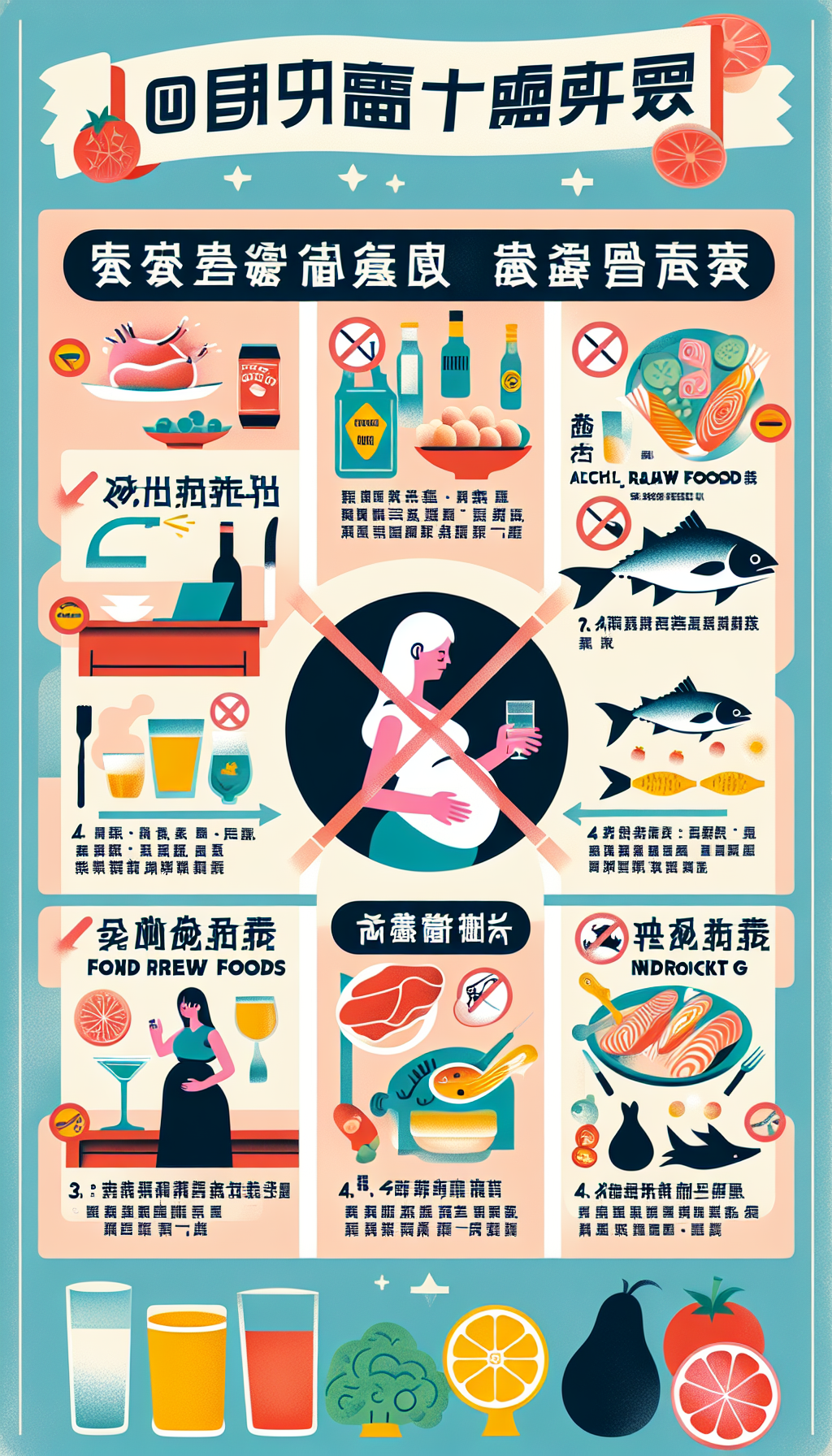 孕妇不能吃的食物与咖啡因控制