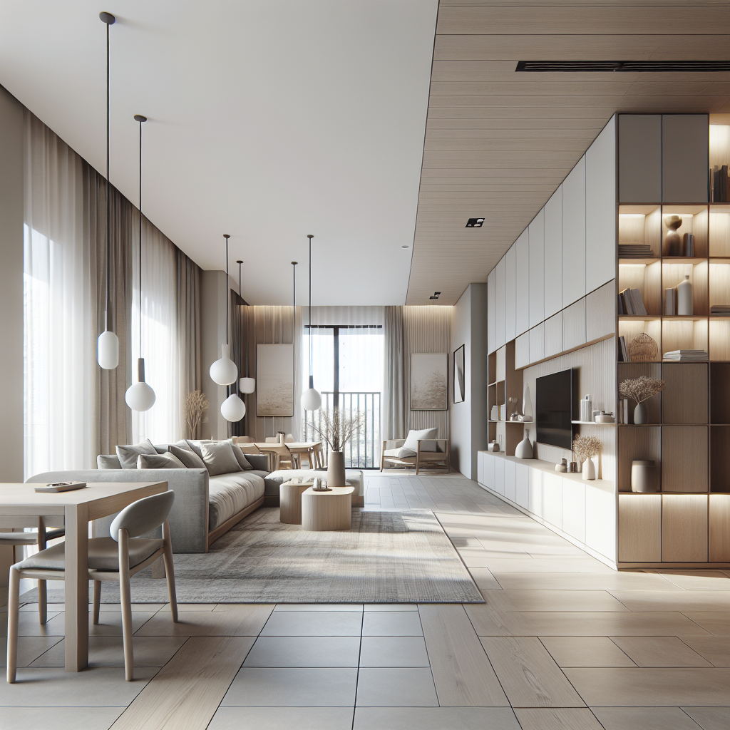 装修案例图 装修案例实景图现代简约客餐厅